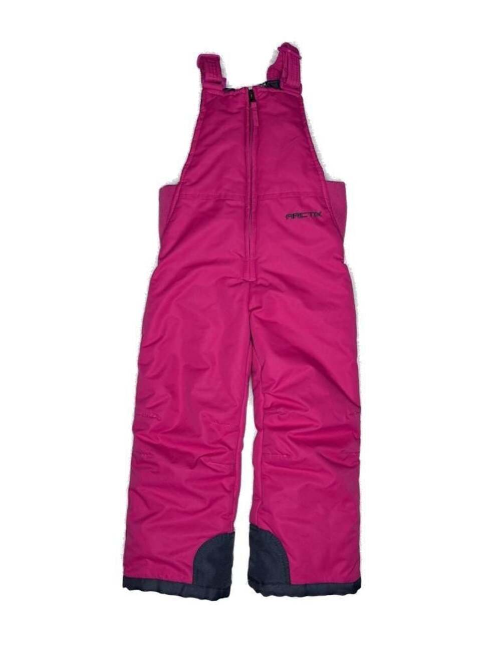 Arctix Toddler Chest High Insulated Snow Bib Overalls Fuchsia 4T
